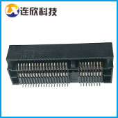 MINI PCIE插座PCI-E 52PIN座子10.0高連接器支持批量出售